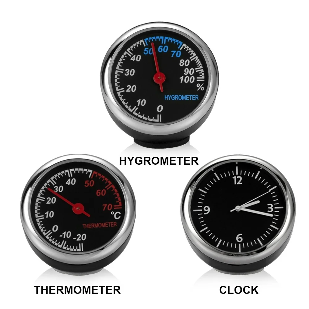 Digital Hygrometer Probe - Mini voiture Automobile horloge numérique montre