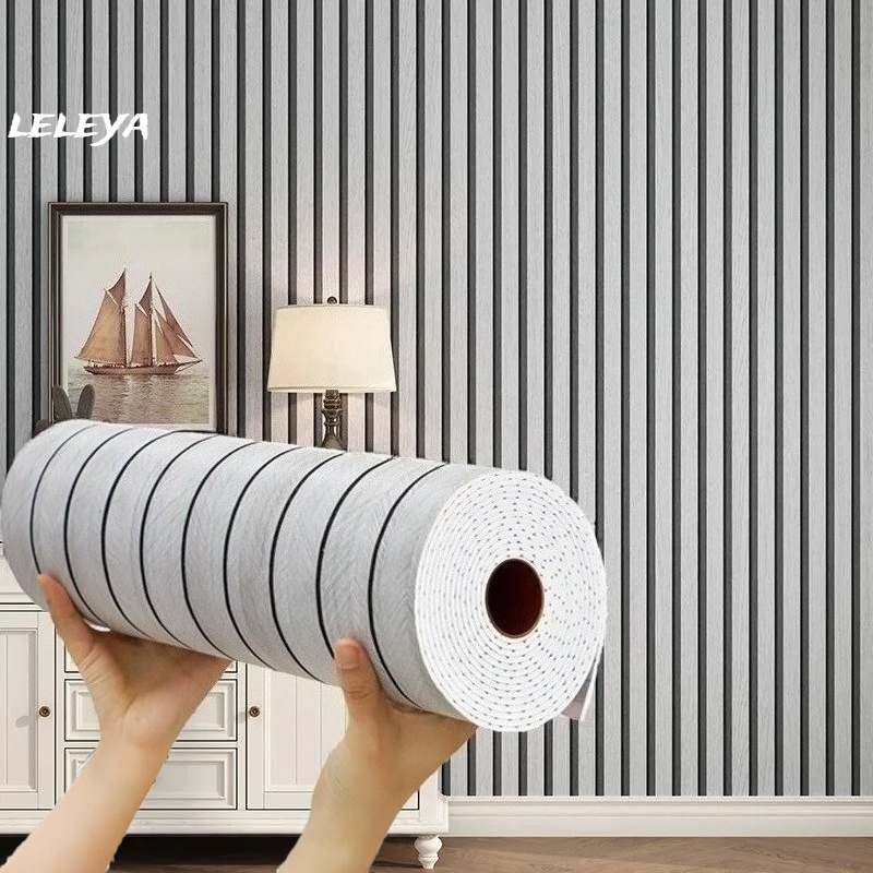 Pvc Panel Background - Panneau mural auto-adhésif en Grain de