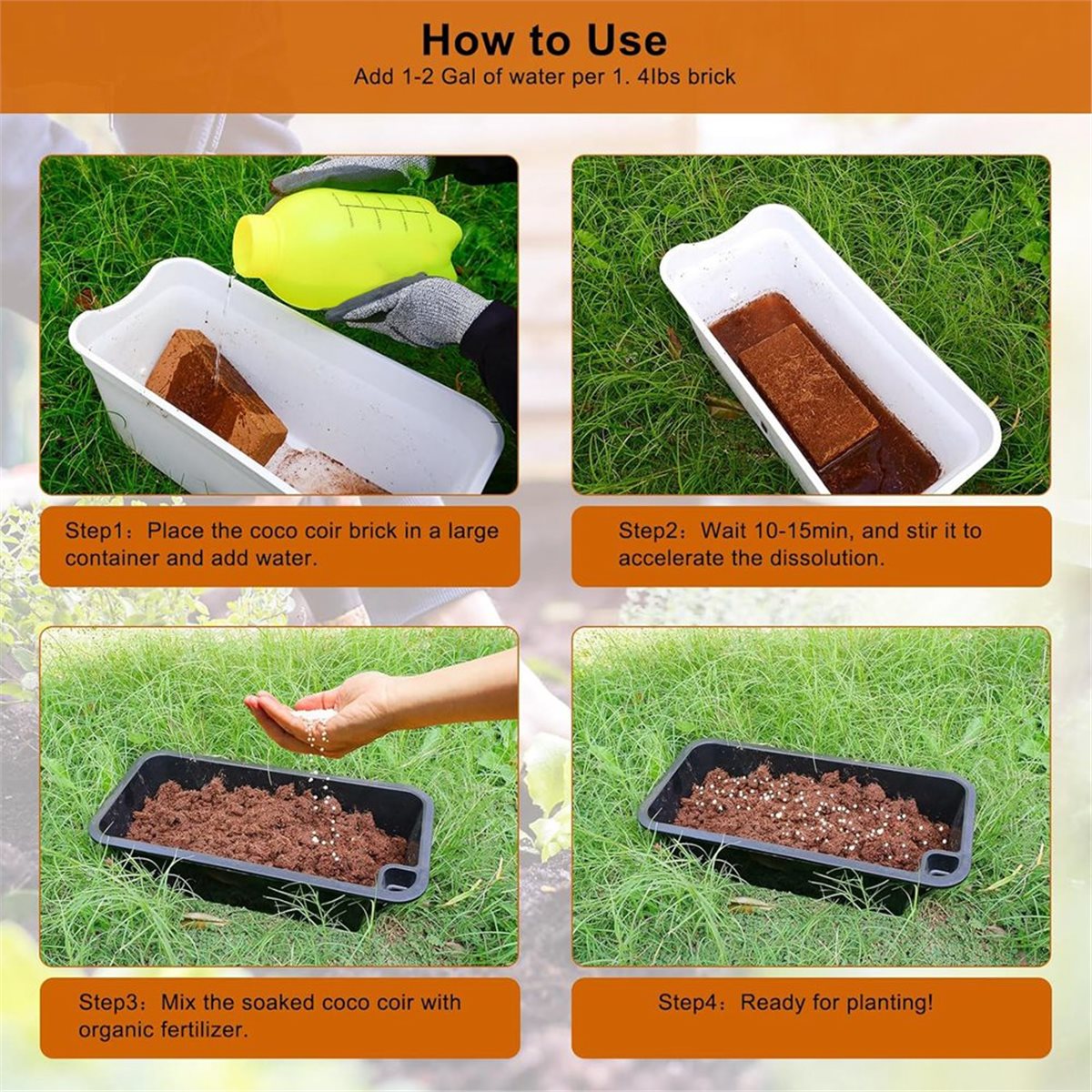 【QUALITÉ STABLE】Lot de 3 briqu - Substrate Coconut Fiber avis et prix
