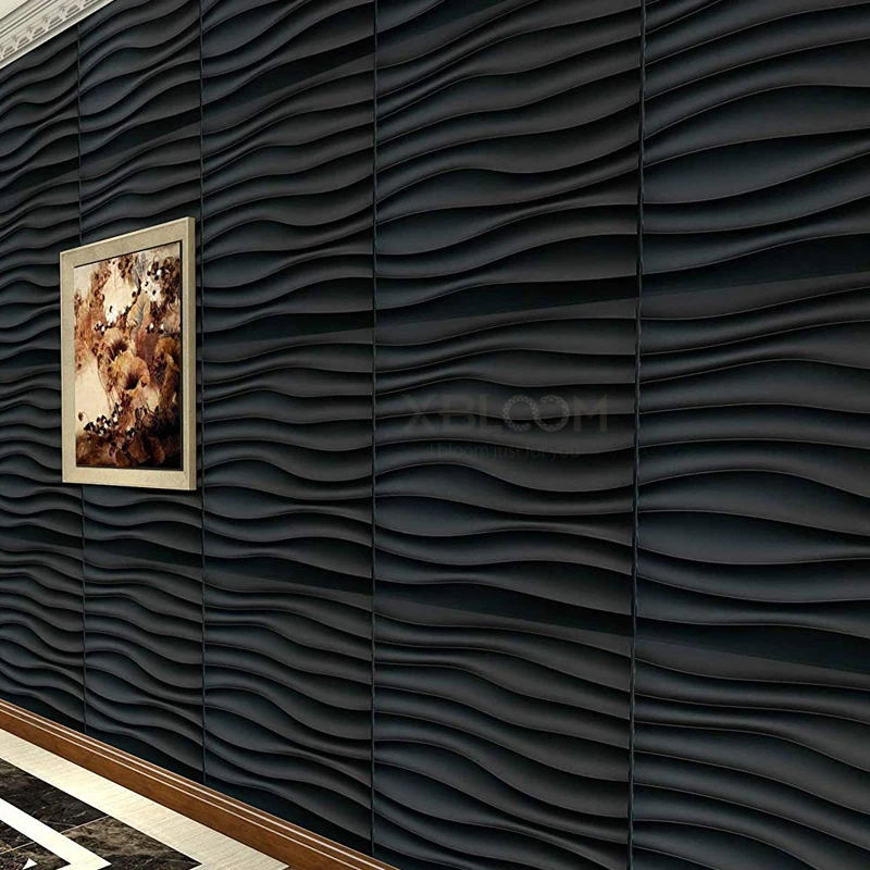 Panneau mural 3D couleur Champ - Pvc Panel Background avis et prix