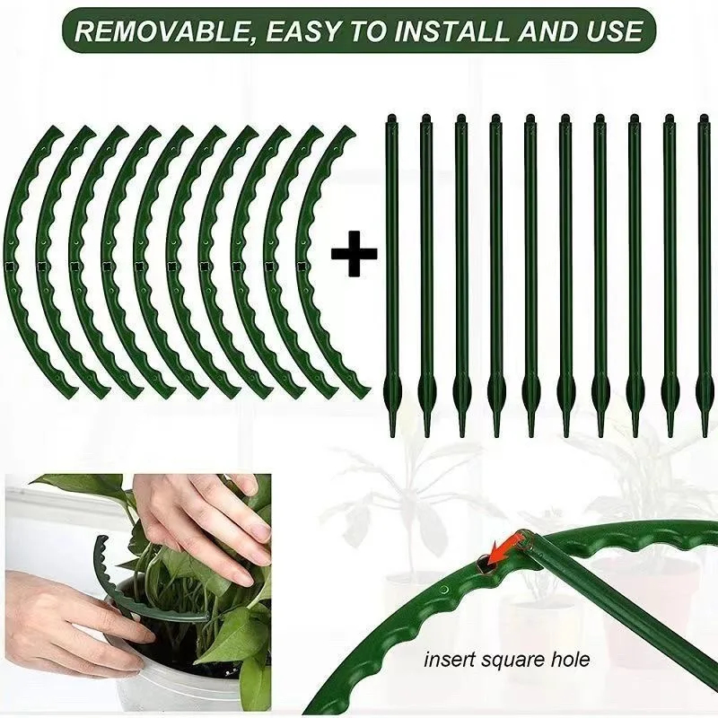 Lot de 9 supports de plantes e - Vine Climbing Plastic avis et prix