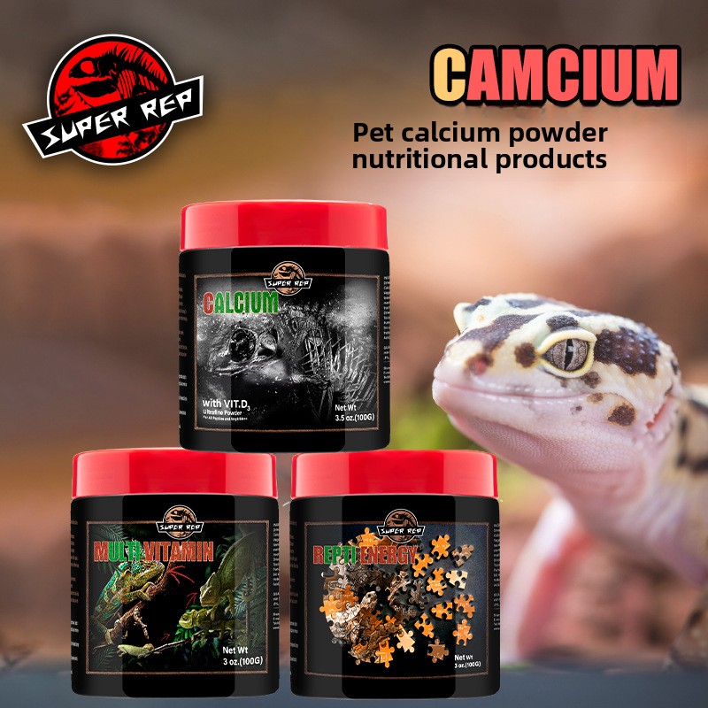 SuperRep Reptile Calcium Pro-V - Vitamin D3 Reptile avis et prix